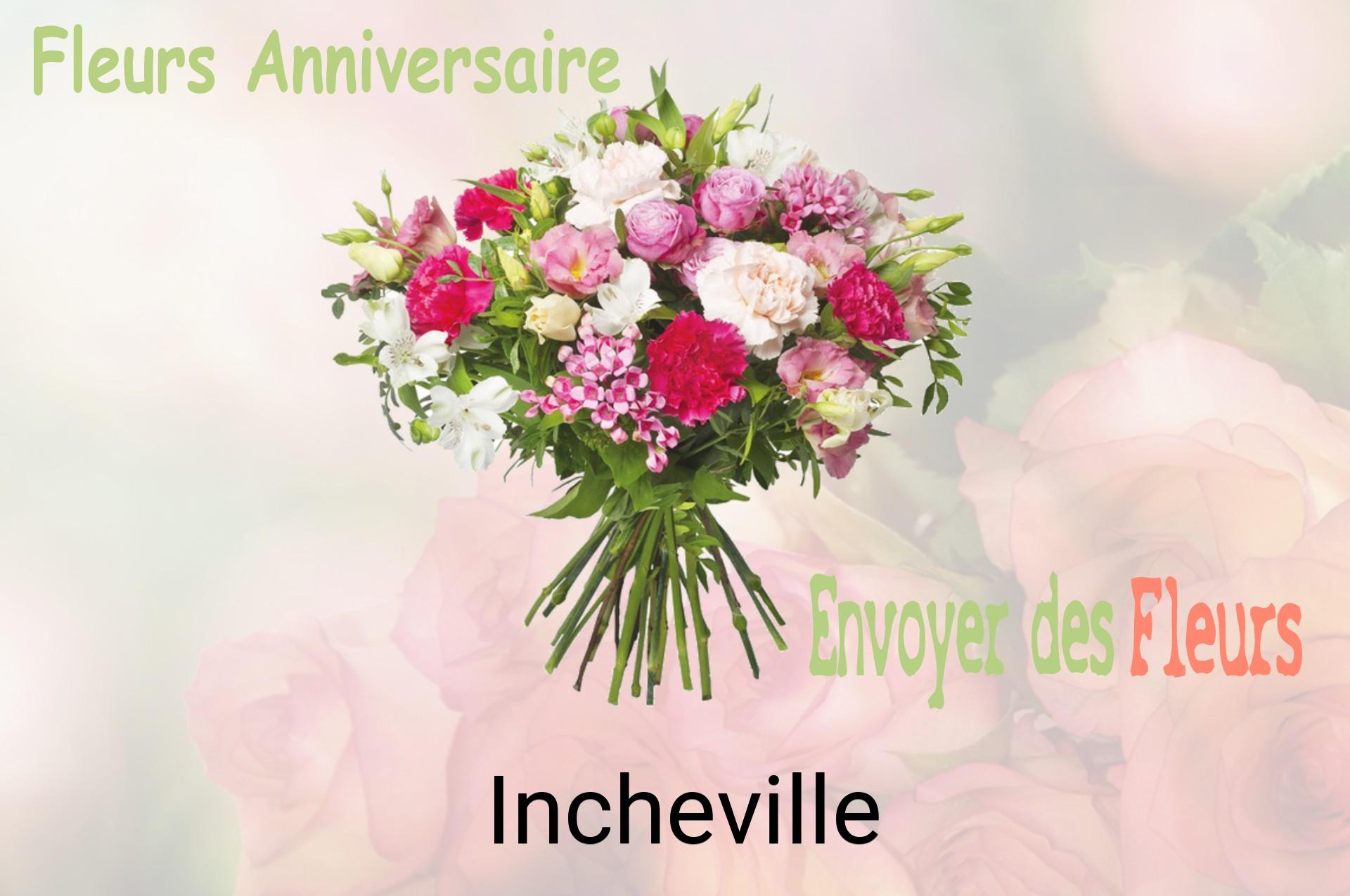 Bouquet de fleurs d’anniversaire livré à Incheville