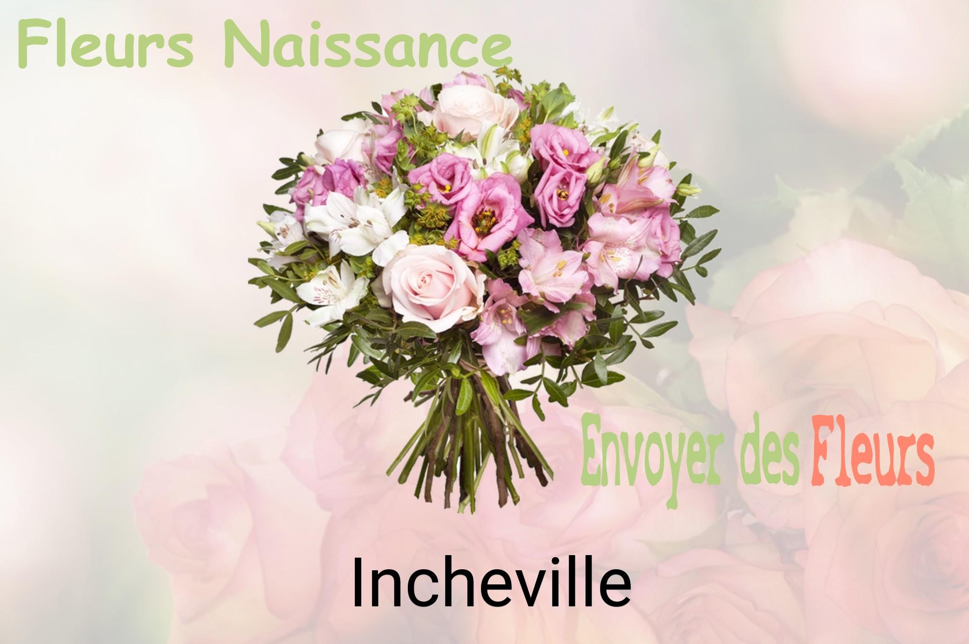 Bouquet de fleurs de naissance livré à Incheville